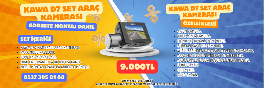 Kawa Araç Kameraları