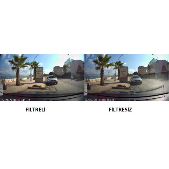Blueskysea B1W Araç Kamerası İçin CPL Filtre Blueskysea B1W Araç Kamerası İçin CPL Filtre