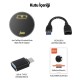 Juo Kablosuz CarPlay Android Auto Kabloludan Kablosuza Çevirici USB ve Type-C Adaptör Juo Kablosuz CarPlay Android Auto Kabloludan Kablosuza Çevirici USB ve Type-C Adaptör
