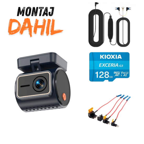 İstanbul/Kocaeli Montaj Dahil Kawa Mini 7 Pro Araç Kamerası Paketi