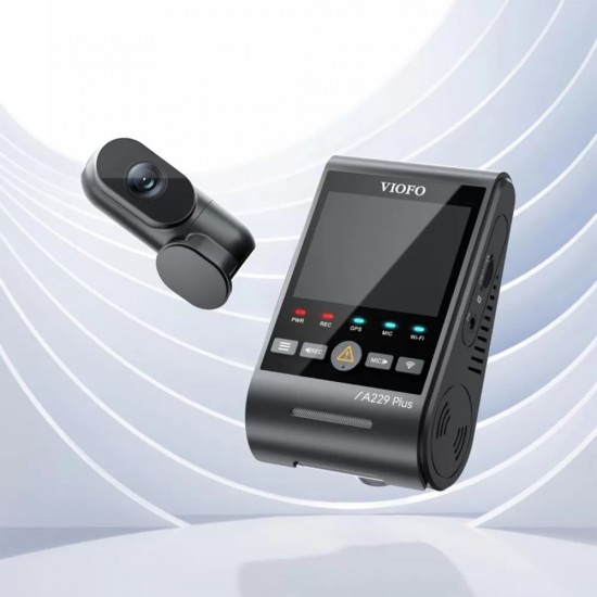Viofo A229 Plus 2 Kameralı 2K+2K Wifi GPS’li Araç Kamerası