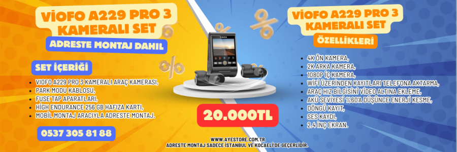 Viofo A229 Pro 3 Kamera