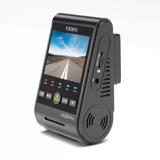 Viofo A229 Pro 4K Wifi GPS’li Araç Kamerası
