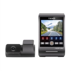 Viofo A229 Ultra 2 Kameralı Ön ve Arka 4K+4K Sony Starvis 2 Sensörlü Dual HDR Wi-Fi 6 GPS'li Araç Kamerası