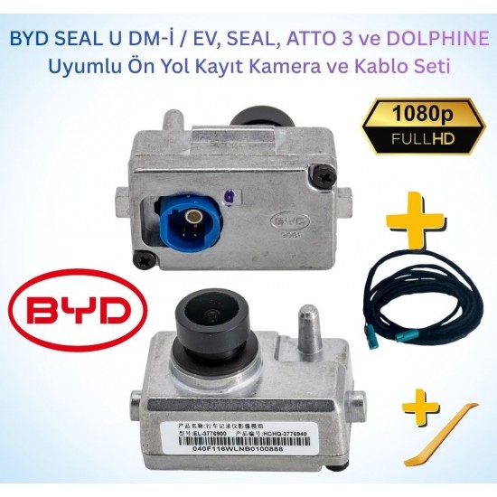 İstanbul/Kocaeli Montaj Dahil BYD Seal U DM-i, Seal, Atto 3 ve Dolphine Orijinal Ön Araç Kamerası