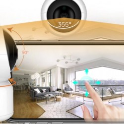 Cata CT4050 – 360° Dönebilen Full HD Akıllı IP Kamera