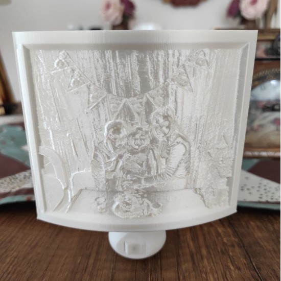 Kişiye Özel 3D Fotoğraflı Gece Lambası Kişiye Özel 3D Fotoğraflı Gece Lambası