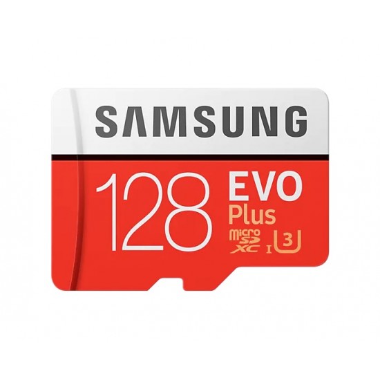 Samsung Evo Plus 128 GB U3 Micro SD Hafıza Kartı MC128HA Samsung Evo Plus 128 GB U3 Micro SD Hafıza Kartı MC128HA