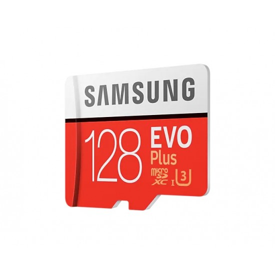 Samsung Evo Plus 128 GB U3 Micro SD Hafıza Kartı MC128HA Samsung Evo Plus 128 GB U3 Micro SD Hafıza Kartı MC128HA
