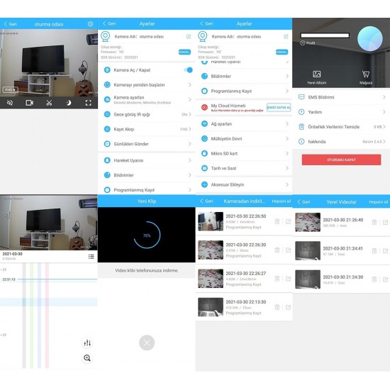 PM-19466 1080P WiFi Dış Mekan IP Kamera PM-19466 1080P WiFi Dış Mekan IP Kamera