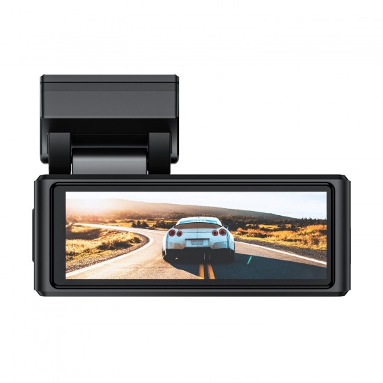 Juo C20 2K QHD Ön + FHD Arka 2 Kameralı WiFi GPS HDR Araç Kamerası Ekranlı 170° Geniş Açı Gece Görüş Araç içi Kamera