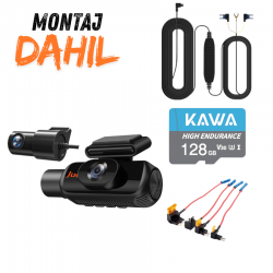 İstanbul/Kocaeli Juo C30 2K 3 Kameralı WiFi GPS HDR Araç Kamerası Paketi