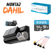 İstanbul/Kocaeli/Sakarya Montaj Dahil Kawa D11 Çift Kameralı Araç Kamerası Paketi