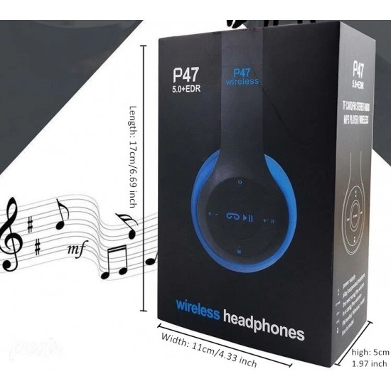 Blue Inter P47 Bluetooth Kulaklık 5.0 + EDR