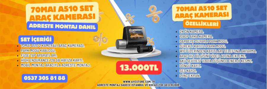 70mai Araç Kameraları