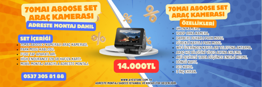 70mai Araç Kameraları