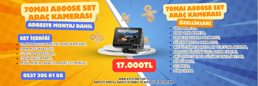 70mai Araç Kameraları