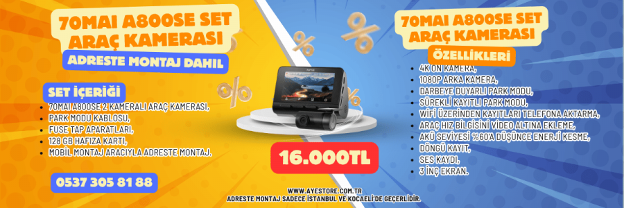 70mai Araç Kameraları