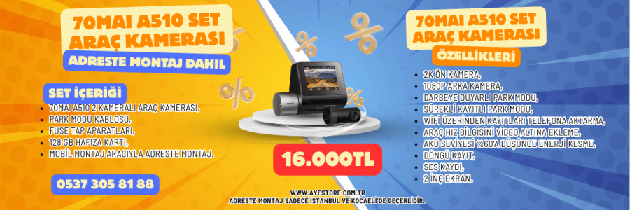 70mai Araç Kameraları