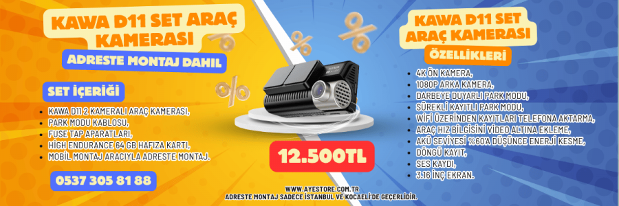 Kawa Araç Kameraları