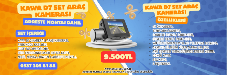 Kawa Araç Kameraları