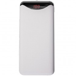 Baseus Gentleman 10.000 mAh LCD Ekranlı Powerbank - Beyaz