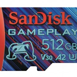 SanDisk GamePlay 512 GB microSDXC A2 V30 Hafıza Kartı