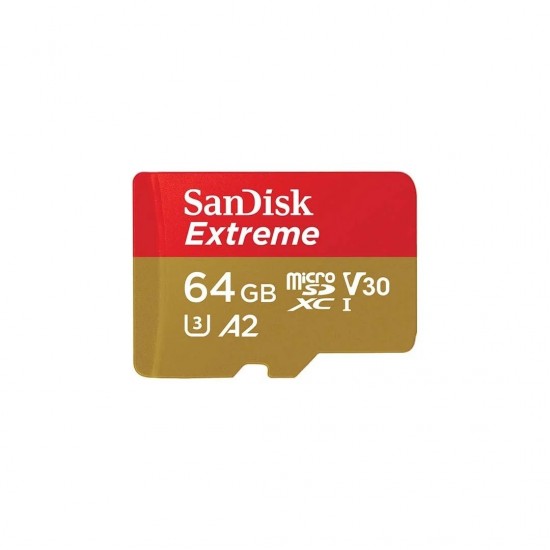 SanDisk Extreme 64GB microSDXC UHS-I Hafıza Kartı